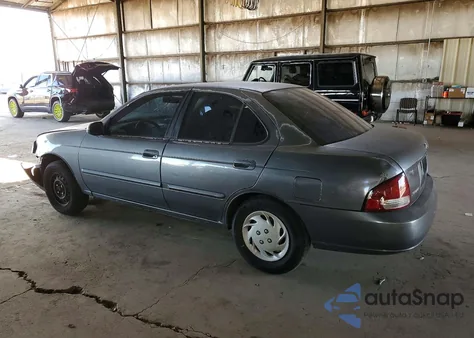 2000 Nissan Sentra Base из США, поврежденный, VIN 3N1CB51D4YL343708